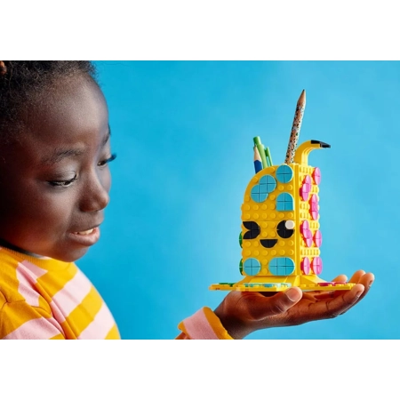 LEGO DOTS 41948 Uroczy banan pojemnik na długopisy