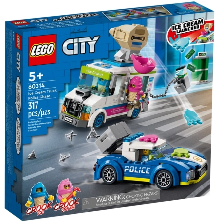 LEGO City 60314 Policyjny pościg za furgonetką