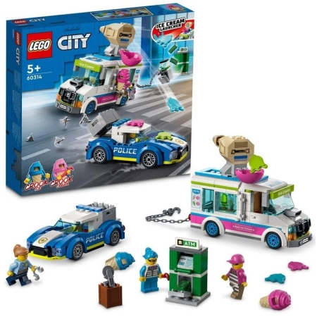 LEGO City 60314 Policyjny pościg za furgonetką