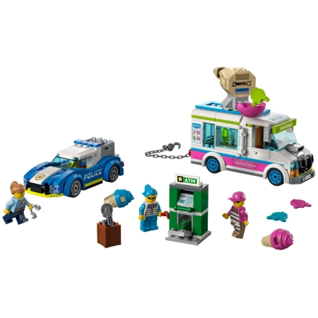 LEGO City 60314 Policyjny pościg za furgonetką