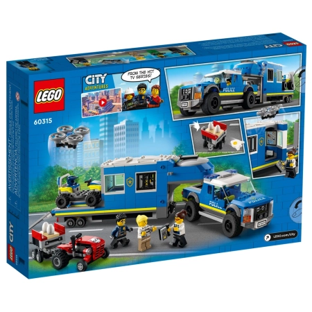 LEGO City Mobilne centrum dowodzenia policji 60315