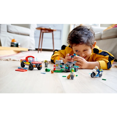 LEGO CITY Akcja strażacka i policyjny pościg 60319
