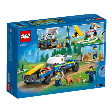 Lego City Szkolenie psów policyjnych w terenie 60369 klocki