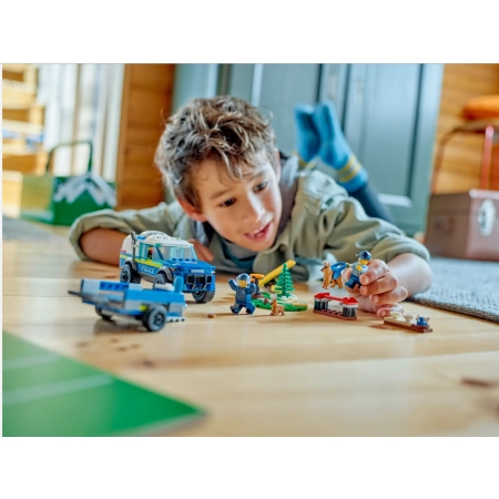 Lego City Szkolenie psów policyjnych w terenie 60369 klocki