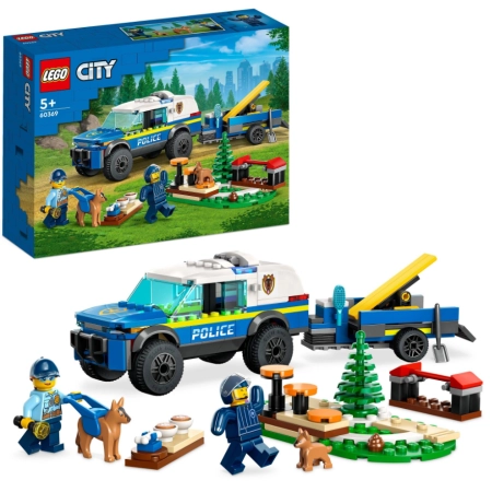 Lego City Szkolenie psów policyjnych w terenie 60369 klocki