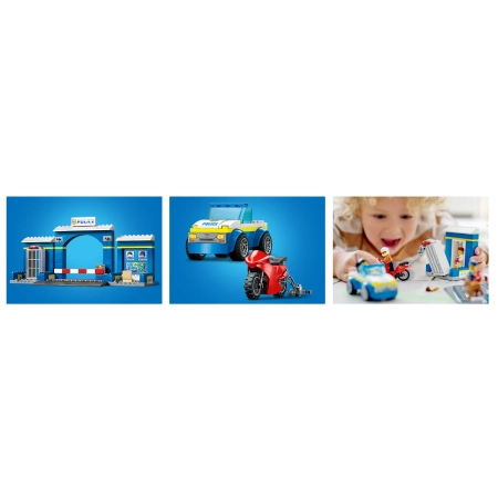 LEGO City 60370 Posterunek policji - pościg klocki