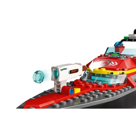 Lego City 60373 Łódź strażacka klocki
