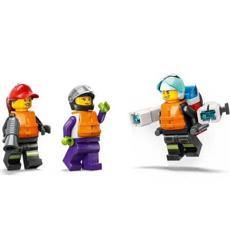 Lego City 60373 Łódź strażacka klocki