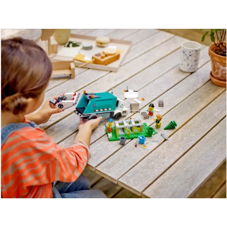 Lego Ciężarówka recyklingowa 60386 klocki