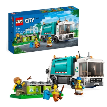Lego Ciężarówka recyklingowa 60386 klocki