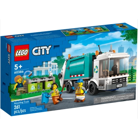 Lego Ciężarówka recyklingowa 60386 klocki