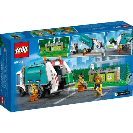 Lego Ciężarówka recyklingowa 60386 klocki