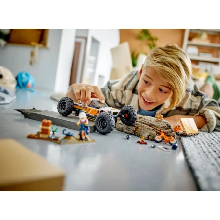 LEGO City 60387 Przygody samochodem terenowym z napędem 4x4 klocki