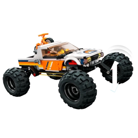 LEGO City 60387 Przygody samochodem terenowym z napędem 4x4 klocki