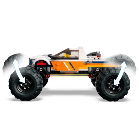 LEGO City 60387 Przygody samochodem terenowym z napędem 4x4 klocki