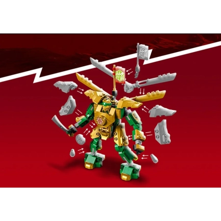 LEGO 71781 Ninjago Starcie Lloyda z Mechem EVO klocki