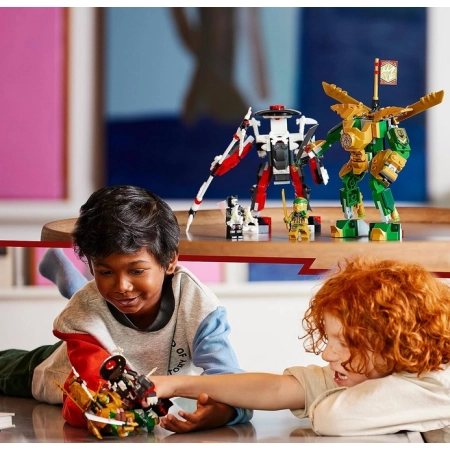 LEGO 71781 Ninjago Starcie Lloyda z Mechem EVO klocki