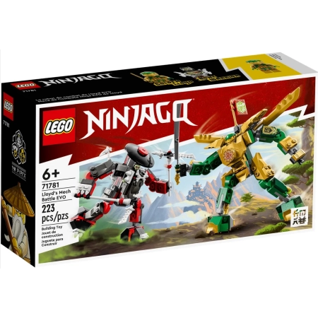 LEGO 71781 Ninjago Starcie Lloyda z Mechem EVO klocki