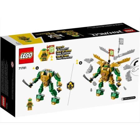 LEGO 71781 Ninjago Starcie Lloyda z Mechem EVO klocki