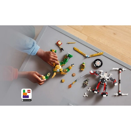 LEGO 71781 Ninjago Starcie Lloyda z Mechem EVO klocki