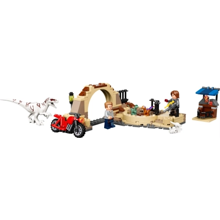 Lego 76945 JURRASIC WORLD Atrociraptor pościg na motorze