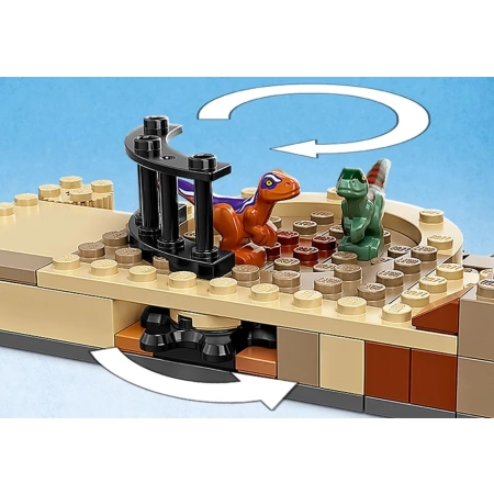 Lego 76945 JURRASIC WORLD Atrociraptor pościg na motorze