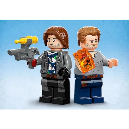Lego 76945 JURRASIC WORLD Atrociraptor pościg na motorze
