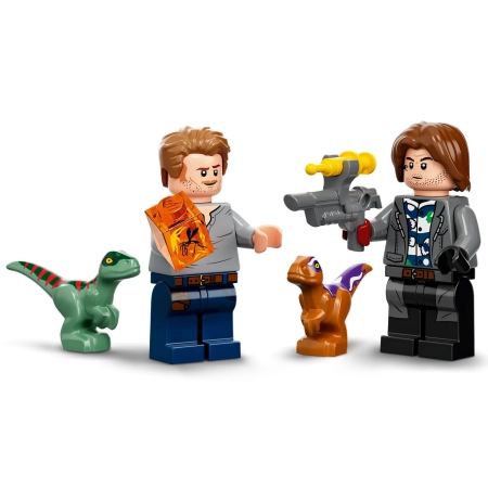 Lego 76945 JURRASIC WORLD Atrociraptor pościg na motorze