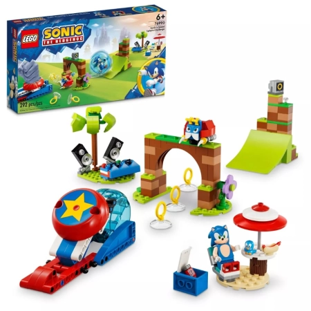 Klocki LEGO Sonic the Hedgehog 76990 Sonic - wyzwanie z pędzącą kulą