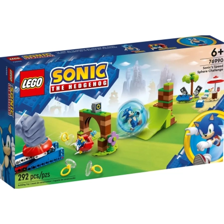 Klocki LEGO Sonic the Hedgehog 76990 Sonic - wyzwanie z pędzącą kulą