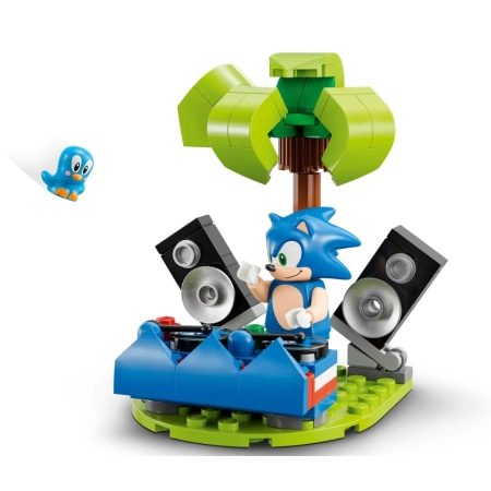 Klocki LEGO Sonic the Hedgehog 76990 Sonic - wyzwanie z pędzącą kulą