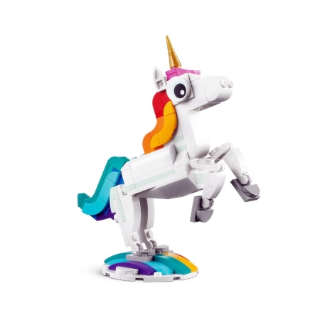 Klocki Lego CREATOR 3w1 31140 Magiczny jednorożec 3 mityczne zwierzątka 7+