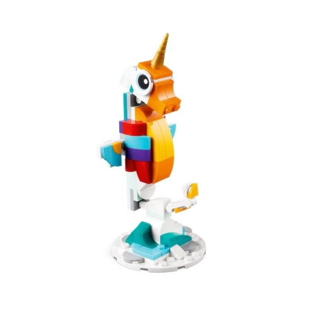 Klocki Lego CREATOR 3w1 31140 Magiczny jednorożec 3 mityczne zwierzątka 7+