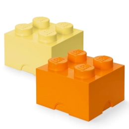 LEGO Pudełko do przechowywania w kształcie klocka 25x25x18cm zestaw 2 szt.