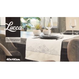 Lucca Obrus Bieżnik z Haftem 40x140cm