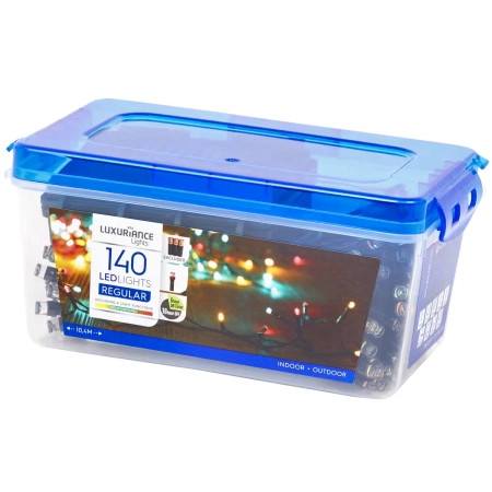 Lampki choinkowe 140 LED kolorowe 10,4m timer 8 trybów wew i zewnętrzne