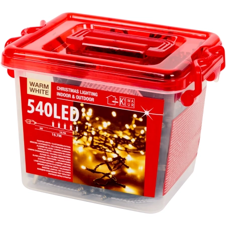Łańcuch Świetlny 11+5m 540 LED