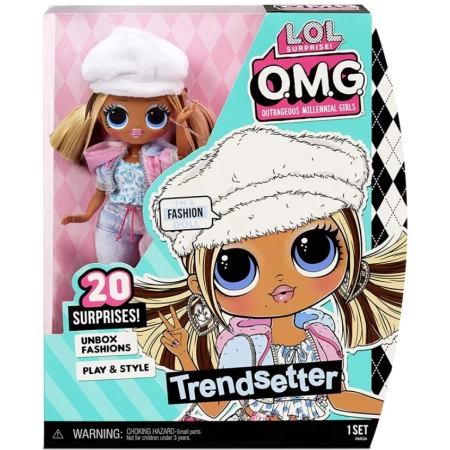 Lalka LOL Surprise OMG Trendsetter 20niespodzianek