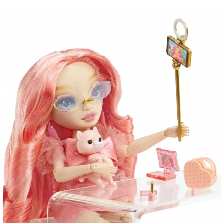 Lalka Rainbow High New Friends Pinkly Paige + akcesoria