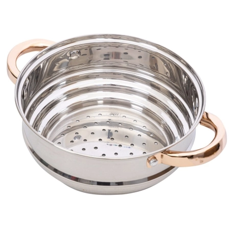 Garnki stal nierdzewna MG Home VERSO GOLD 9 el