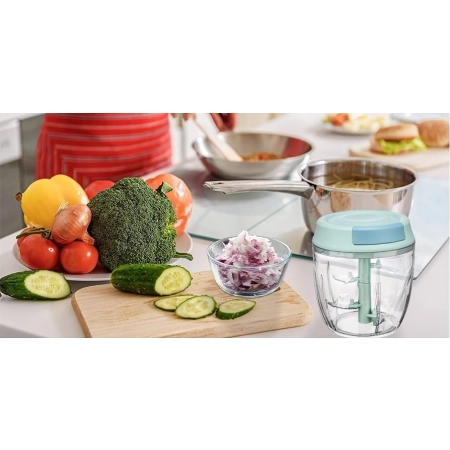 MPM Rozdrabniacz do warzyw siekacz cebuli 1000 ml ZIELONY