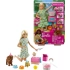 Lalka Barbie Przyjęcie dla szczeniaczków Puppy Party Mattel zestaw GXV75