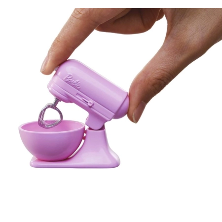 Lalka Barbie Kucharka z kotkiem Mattel zestaw HCD44