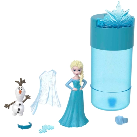 Lalka Disney Frozen Snow Color Reveal + akcesoria Kraina Lodu