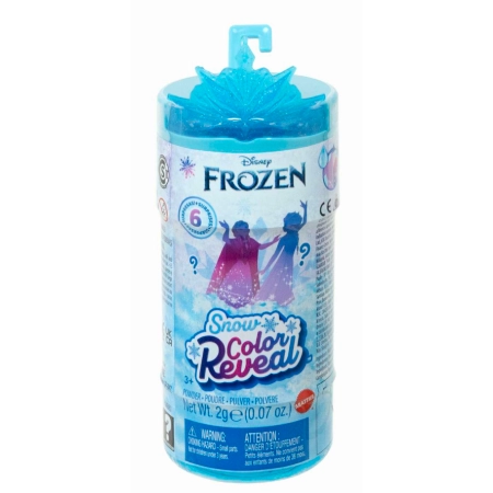 Lalka Disney Frozen Snow Color Reveal + akcesoria Kraina Lodu