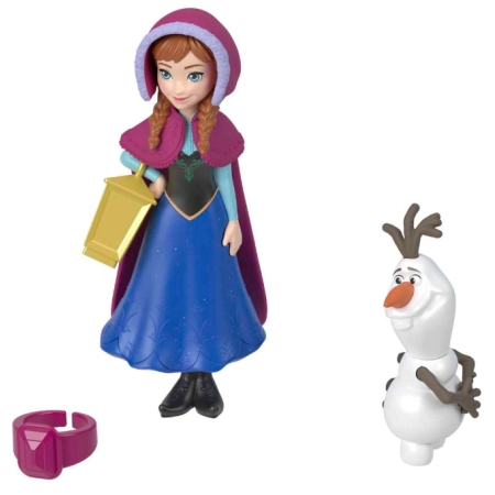 Lalka Disney Frozen Snow Color Reveal + akcesoria Kraina Lodu