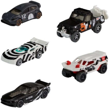 Samochody Hot Wheels SPEED BLUR 5 SZT GTN45