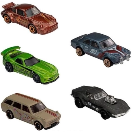 Samochody Hot Wheels NIGHTBURNERZ 5 SZT GTN47