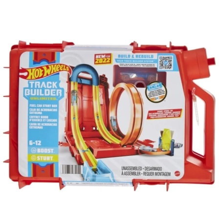 Zestaw Kaskaderski Kanister Tor Hot Wheels HDX78