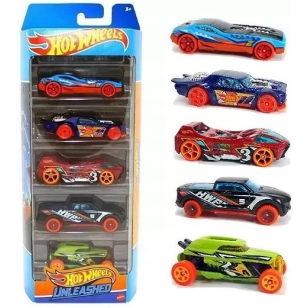 Samochody Hot Wheels UNLEASHED HFV79 5-pak